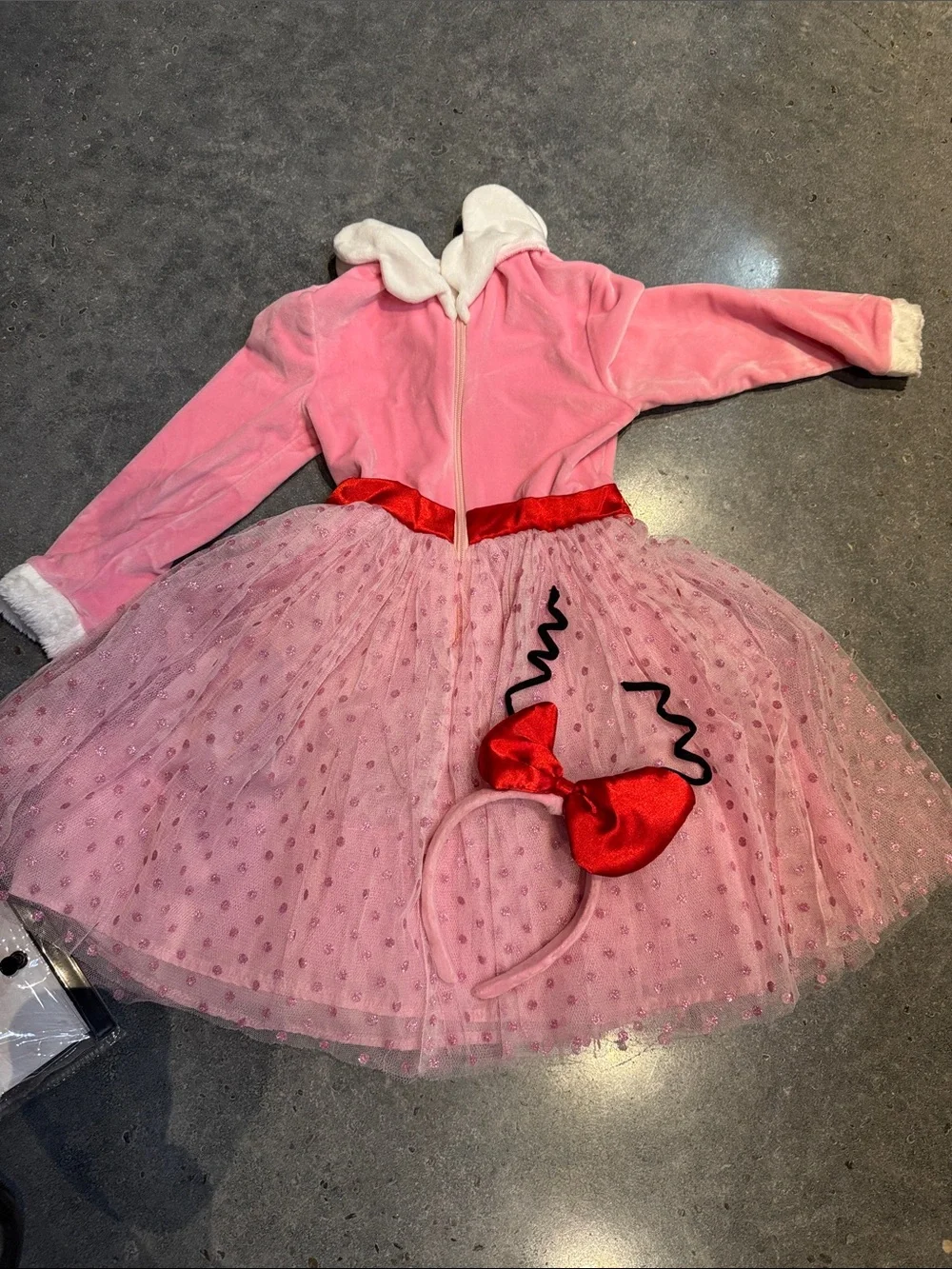 Spirit Dr. Seuss Cindy-Lou Who Toddler Costume - Pink & Red